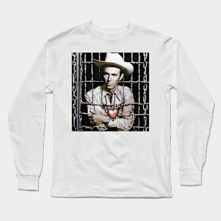 Hank Williams Unchain My Heart Long Sleeve T-Shirt